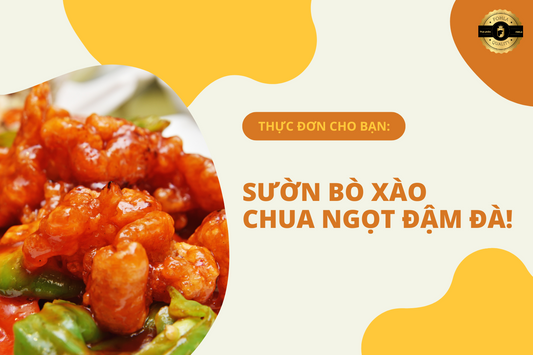 😜SƯỜN BÒ KHÔNG XƯƠNG XÀO CHUA NGỌT
