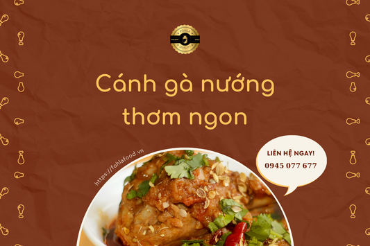 Làm món cánh gà nướng cực nhanh cùng nồi chiên không dầu