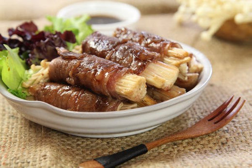 Bò Cuộn Nấm Kim Châm Món Ngon Dễ Làm Cho Bữa Cơm Gia Đình