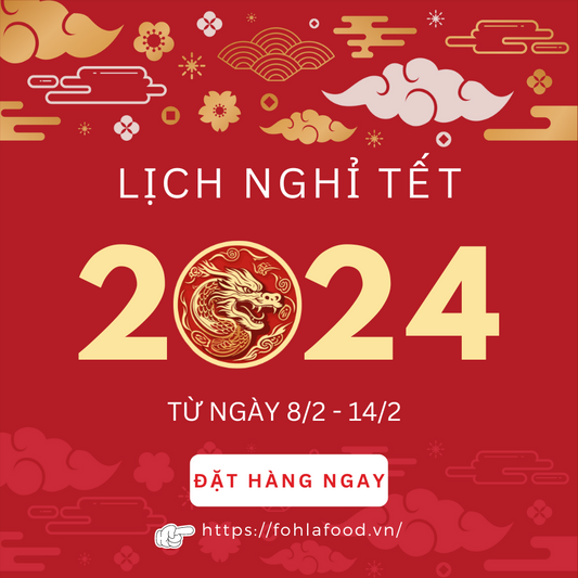 THÔNG BÁO LỊCH NGHỈ TẾT NGUYÊN ĐÁN 2024