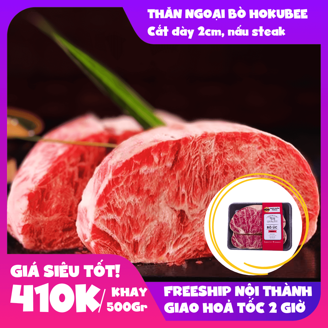 Thịt bò nhập khẩu cực ngon, giá bình dân
