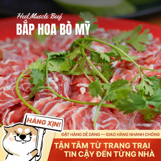 Bắp Hoa Bò Mỹ - Vân Mỡ Đặc Biệt - 500g