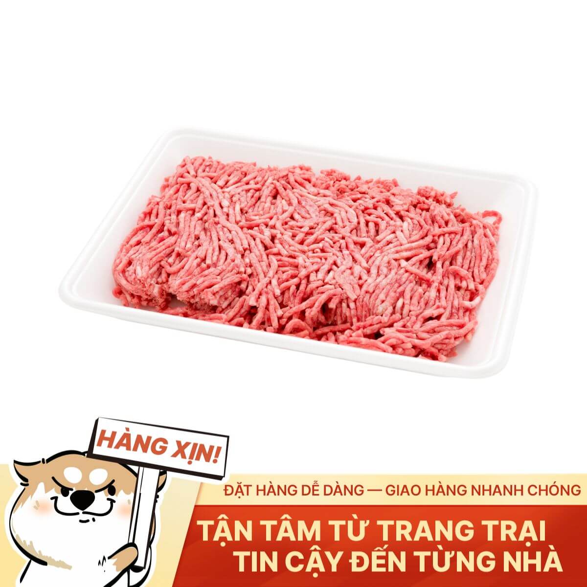 Bò Úc Xay - Nguyên Chất 100% - 500g