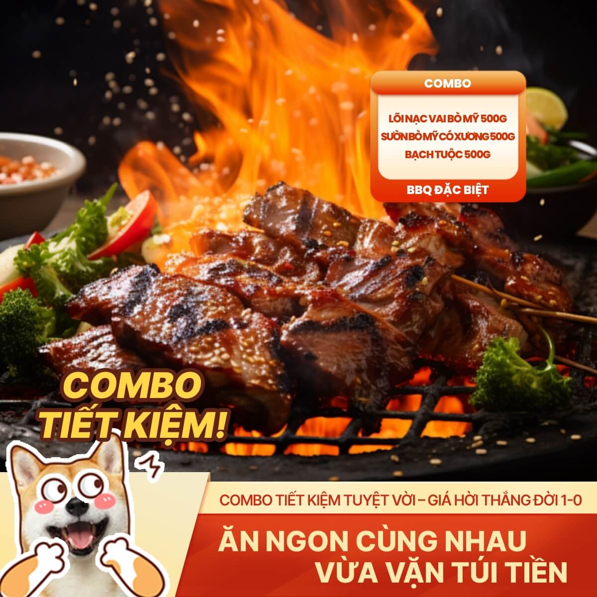 Combo BBQ Đặc Biệt - Tiệc Nướng Đẳng Cấp
