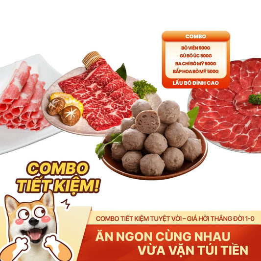 Combo Lẩu Bò Đỉnh Cao - Tiệc Lẩu Sang Trọng