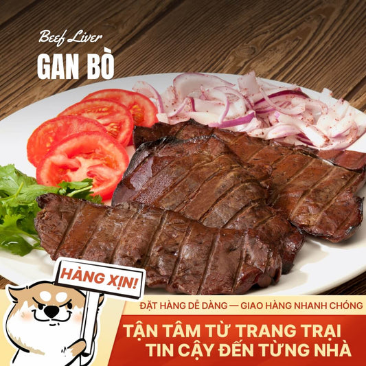 Gan Bò Việt Nam - Tươi Ngon - 500g