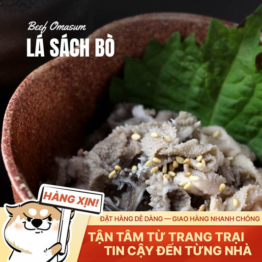 Lá Sách Bò Việt Nam - Tươi Ngon - 500g
