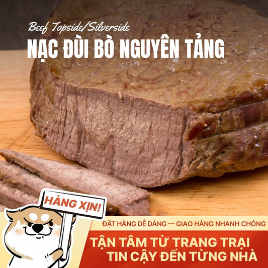 Nạc Đùi Bò Việt Nam - Nguyên Tảng - 500g