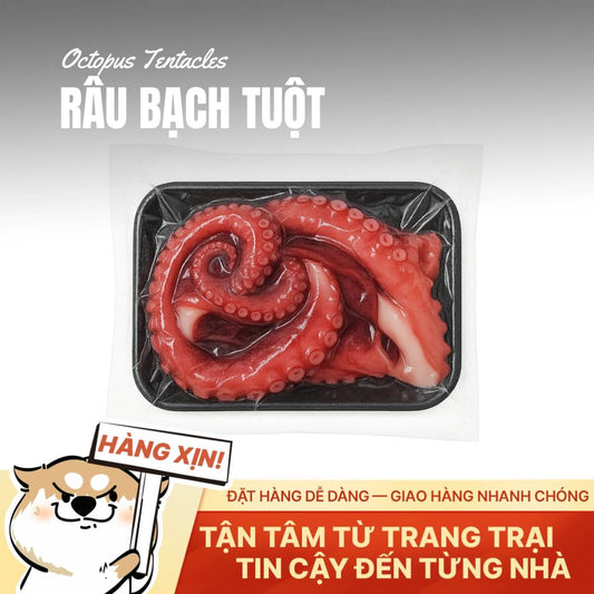 Râu Bạch Tuột Cao Cấp - Tươi Ngon - 500g