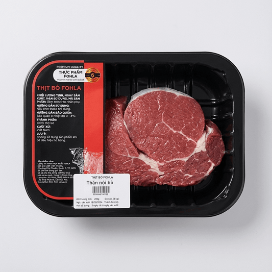 Thăn Nội Bò Tươi Việt Nam - Khay 250g | Tenderloin Mềm Nhất