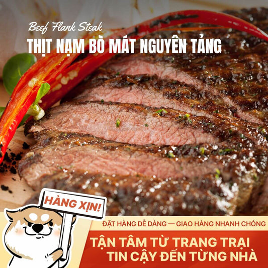 Thịt Nạm Bò Mát Việt Nam - Nguyên Tảng - 250g