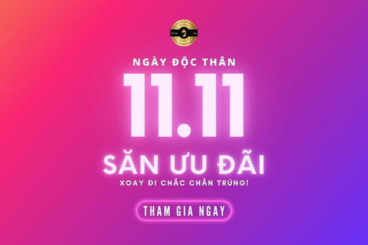 11.11 Ngày Độc Thân - Săn ưu đãi với chương trình "Xoay đi chắc chắn trúng!"