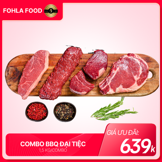 Combo BBQ Đại Tiệc - Ưu Đãi 25%