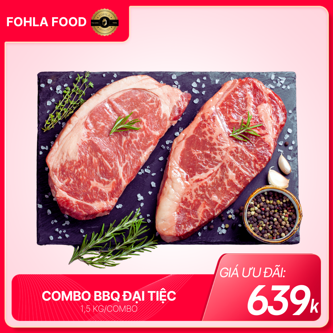 Combo BBQ Đại Tiệc - Ưu Đãi 25%