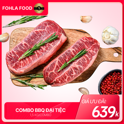 Combo BBQ Đại Tiệc - Ưu Đãi 25%