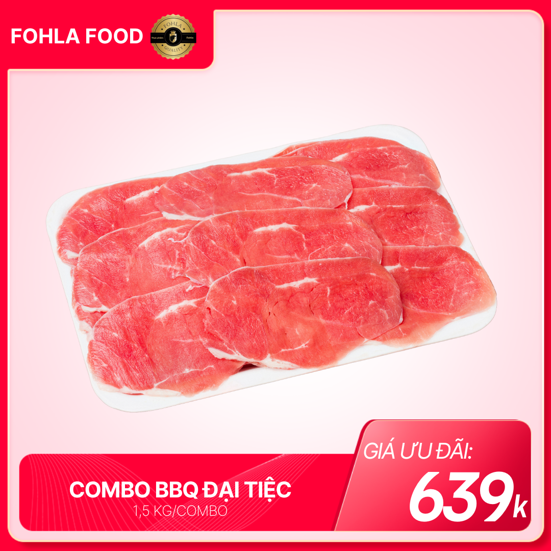 Combo BBQ Đại Tiệc - Ưu Đãi 25%