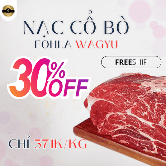 Nạc cổ bò Fohla Wagyu (Chuck)