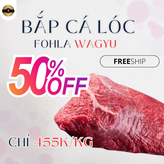 Bắp cá lóc Fohla Wagyu (CHUCK TENDER)