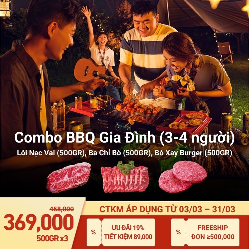 Combo BBQ Gia Đình