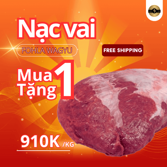 Nạc Vai Fohla Wagyu (Mua 1 tặng 1)