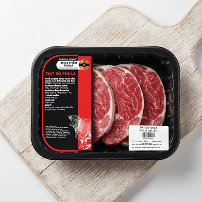 Bắp Bò Tươi Việt Nam - Khay 250g | Thịt Mát, Giao Nhanh 2h