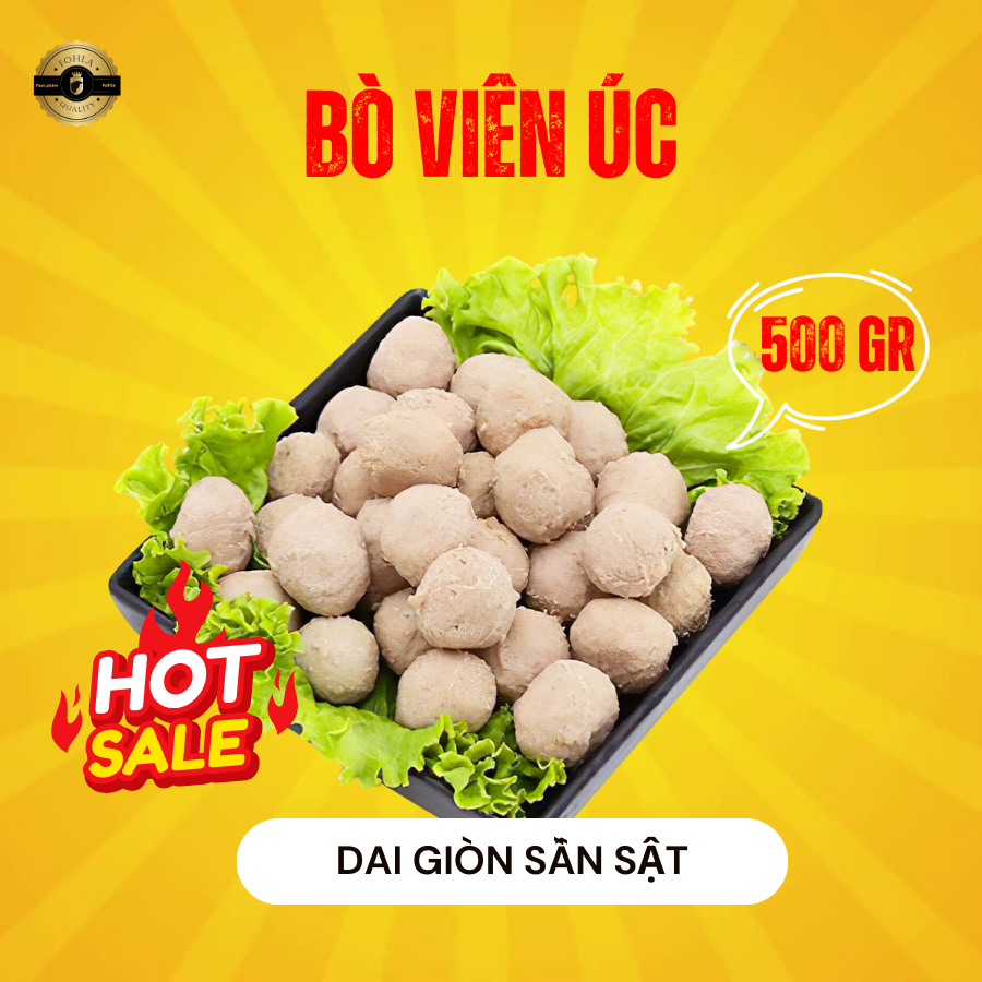 Combo Nhúng Lẩu 4 Món (Bò viên, Bắp bò, Ba chỉ, Gù bò)