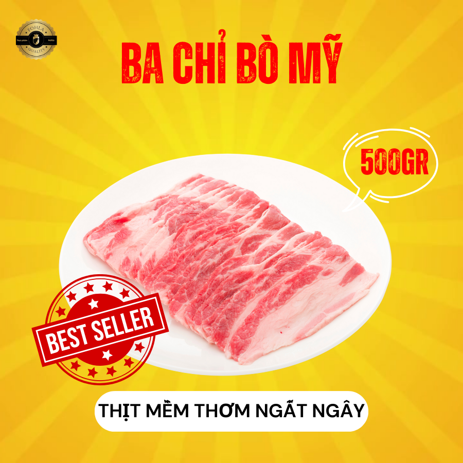 Combo Nhúng Lẩu 4 Món (Bò viên, Bắp bò, Ba chỉ, Gù bò)