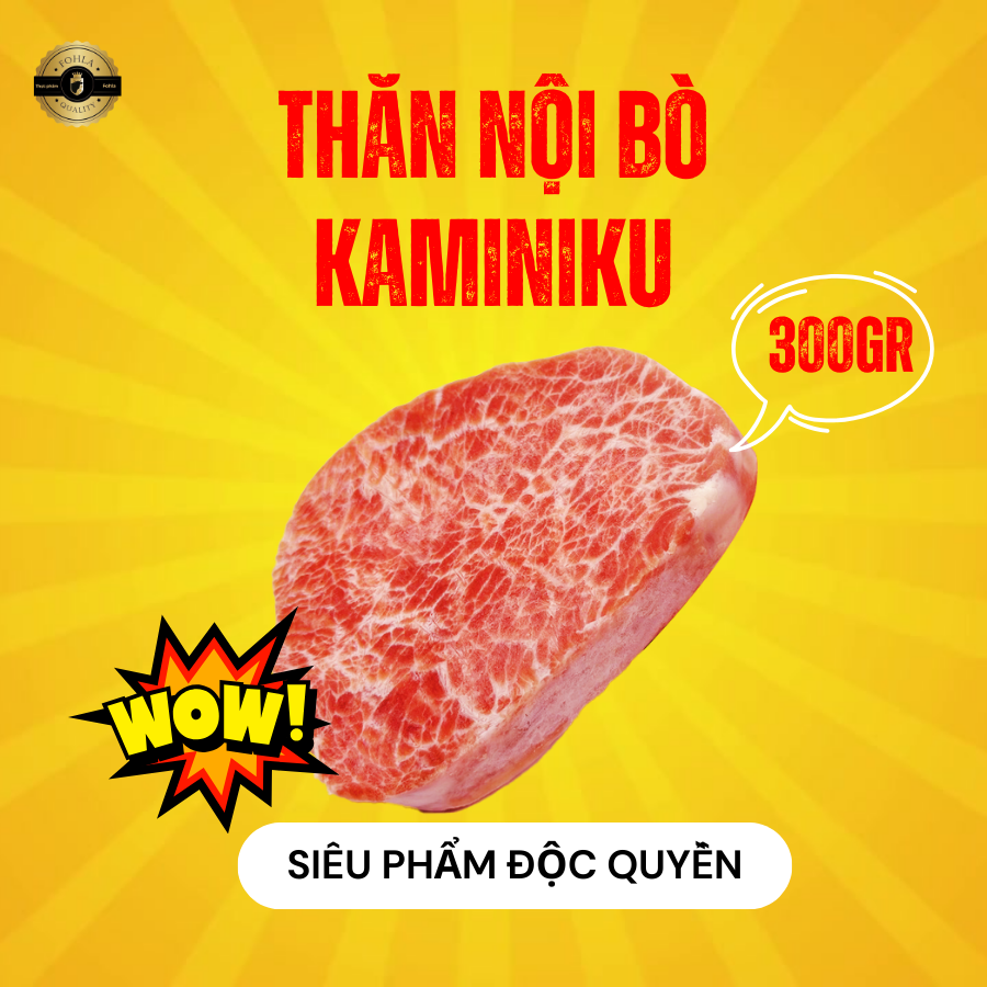 Combo BBQ Đủ Đầy (Ba chỉ, Thăn nội, Lõi nạc vai, Bắp hoa bò)