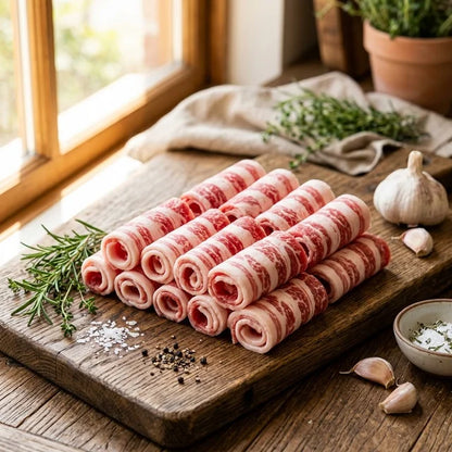 Ba Chỉ Bò Mỹ - Thái Mỏng - 500g