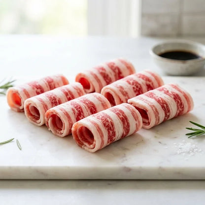 Ba Chỉ Bò Mỹ - Thái Mỏng - 500g