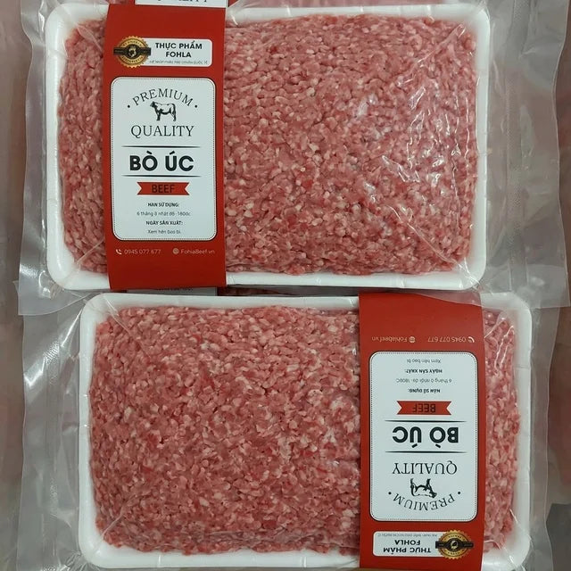 Bò Úc Xay - Nguyên Chất 100% - 500g