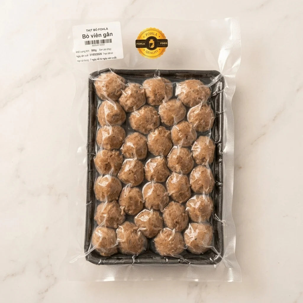 Bò Viên Gân Fohla 500g