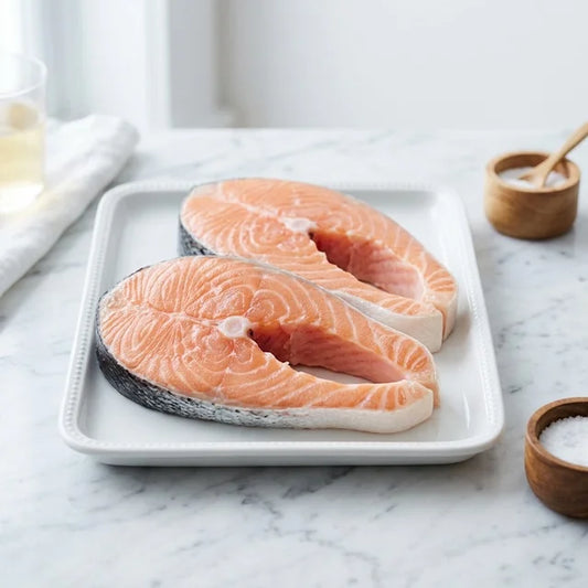 Cá Hồi Na Uy - Cắt Khoanh Tươi Ngon - 500g