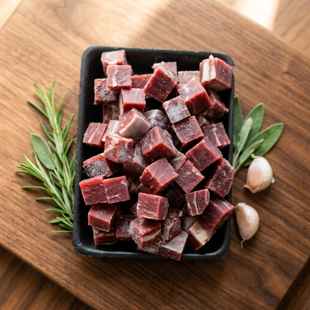Đùi gọ bò Úc - Cắt vuông - 500g