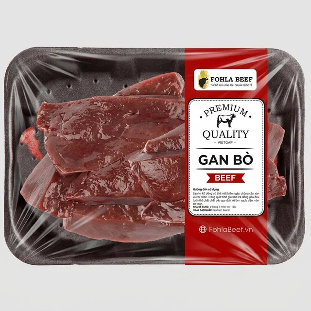 Gan Bò Việt Nam - Tươi Ngon - 500g