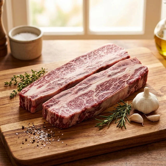 Sườn Bò Mỹ Có Xương - Thịt Chắc Ngọt - 500g