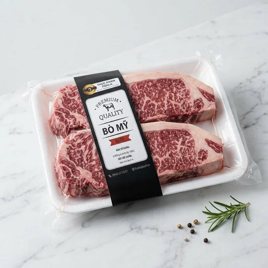 Thăn Ngoại Bò Mỹ - Cắt Steak 2cm - 500g