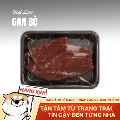 Gan Bò Việt Nam - Tươi Ngon - 500g