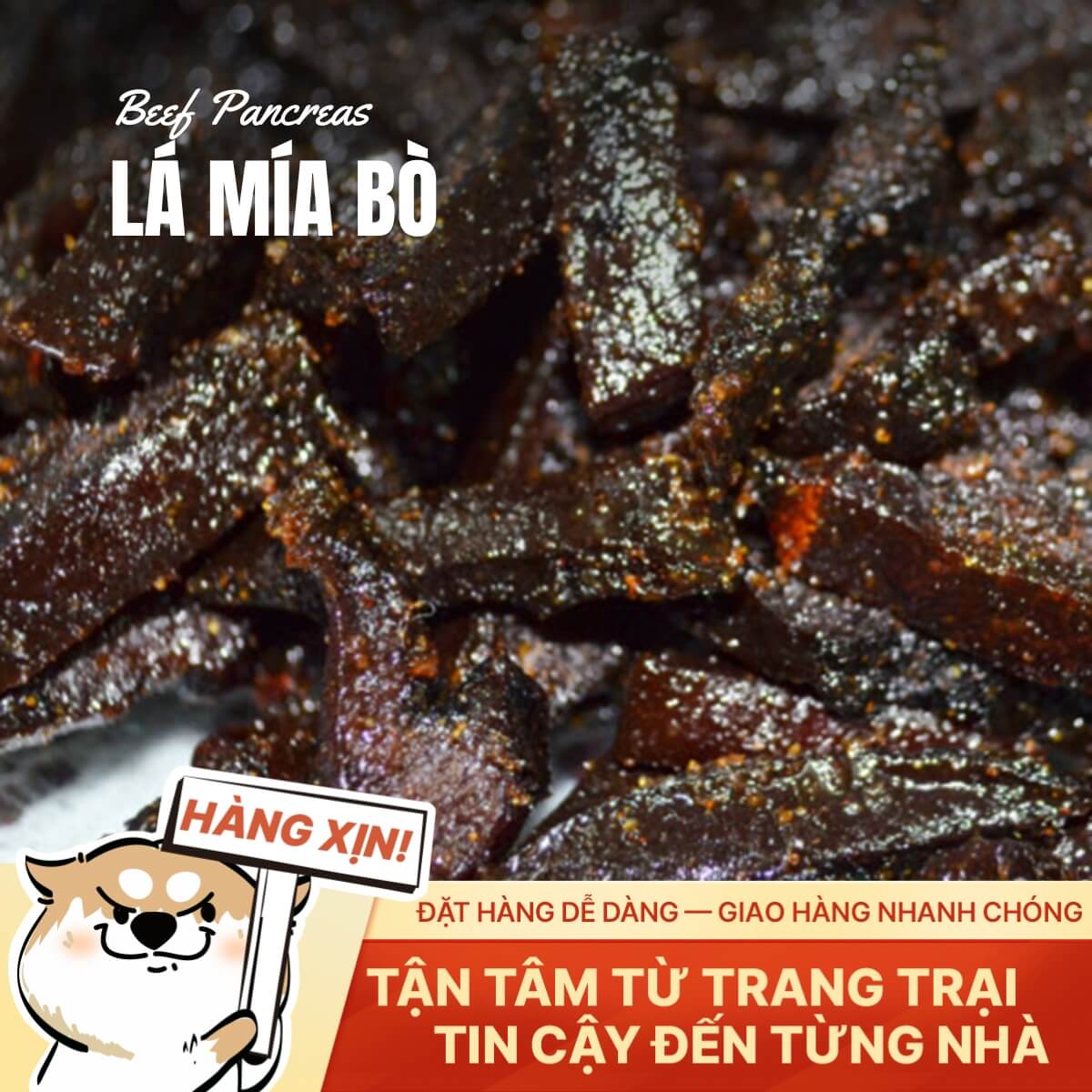 Lá Mía Bò Việt Nam - Đặc Biệt - 500g