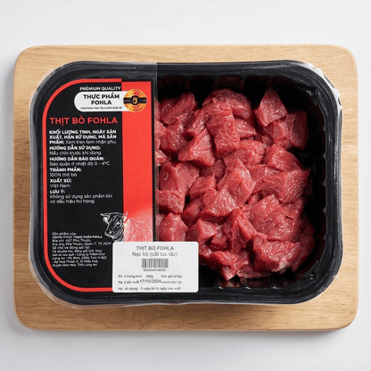 Nạc Bò Tươi Việt Nam - Khay 250g | Thịt Nạc Đỏ, Ít Mỡ