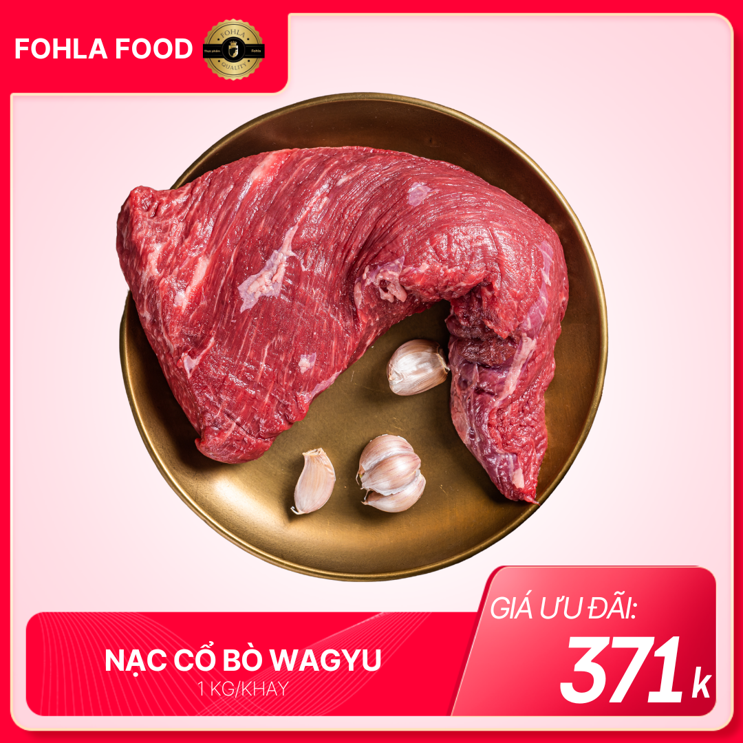 Nạc cổ bò Wagyu